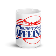 Load image into Gallery viewer, Caffeine &amp; Burritos Ceramic Mug