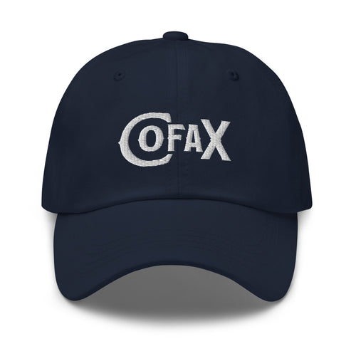 Cofax Logo Dad Cap - Navy