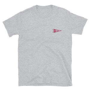 Let's Go Hot Link - Embroidered Burrito Pennant Tee