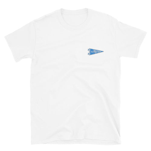 Let's Go Pastrami - Embroidered Burrito Pennant Tee